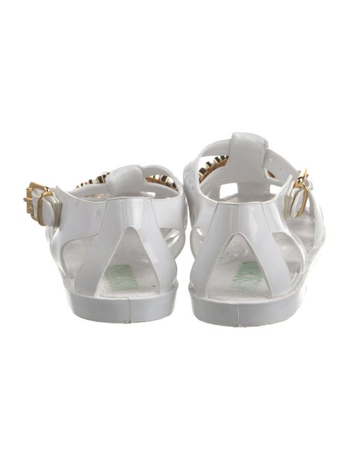 Moschino Rubber D'Orsay Flats