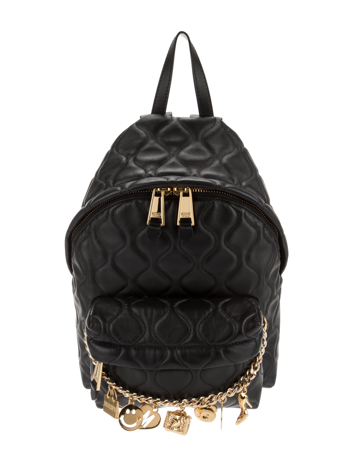 Moschino Leather Backpack
