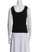 Moschino Angora Scoop Neck Sweater