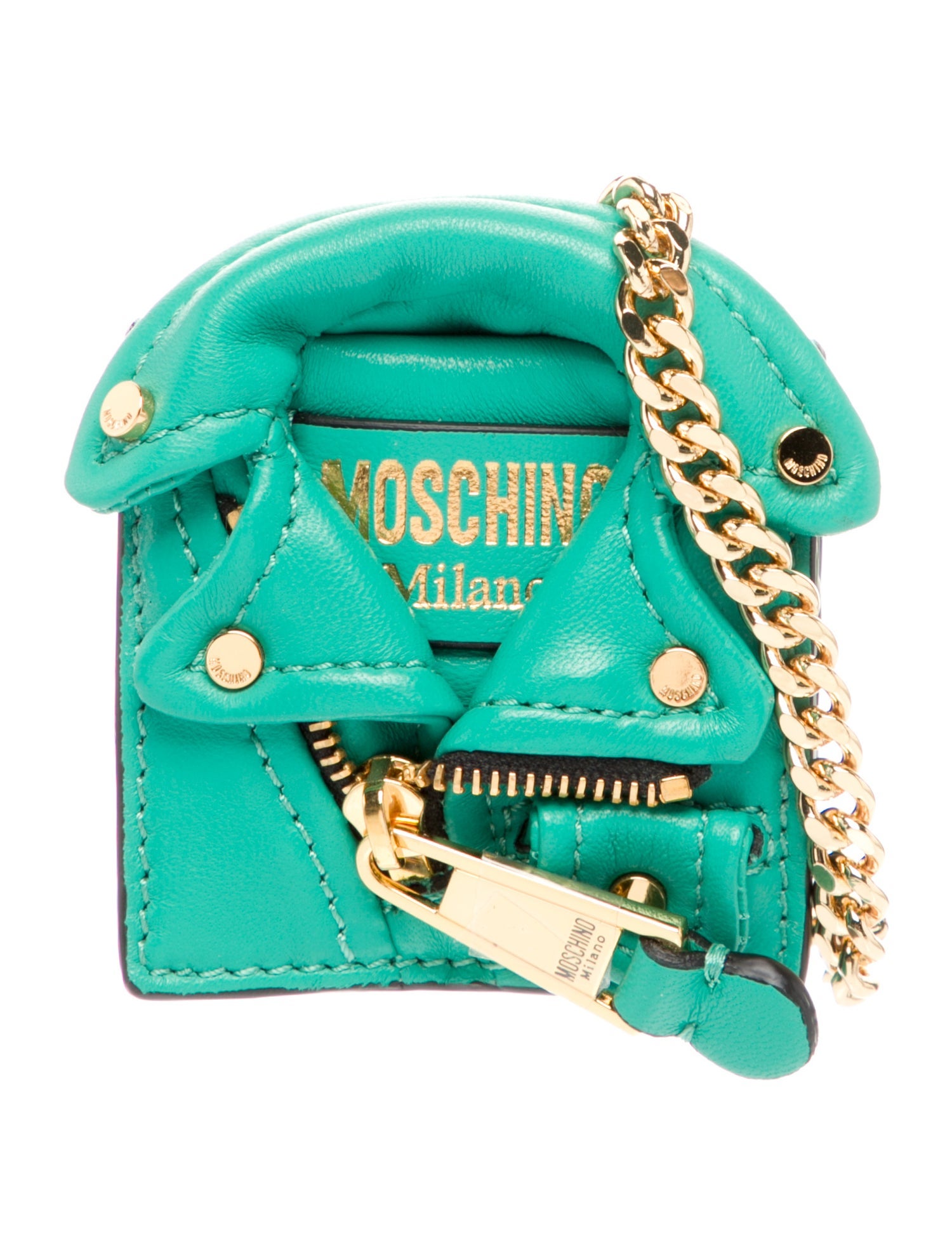 Moschino Leather Crossbody Bag w/ Tags
