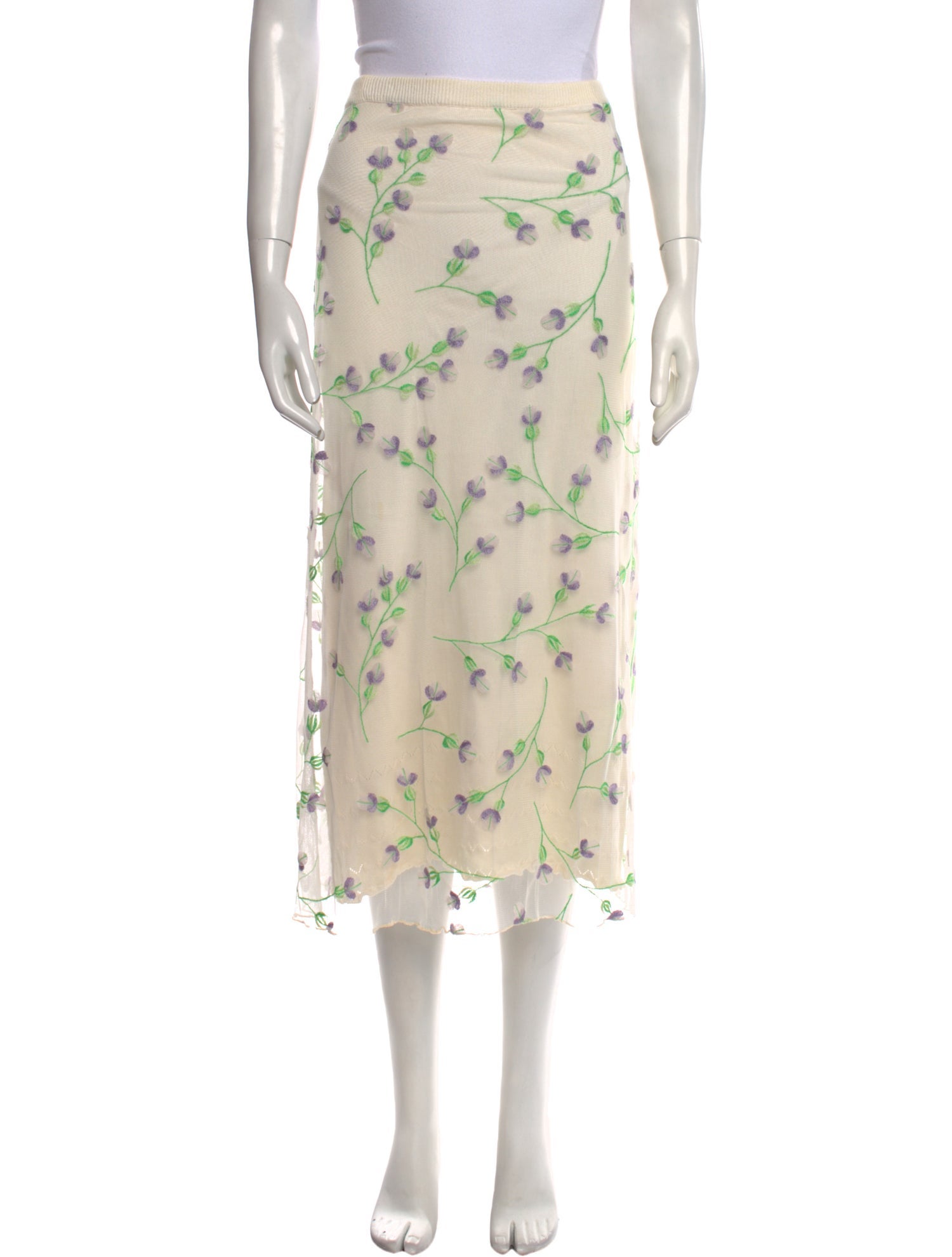 Moschino Couture Vintage Midi Length Skirt