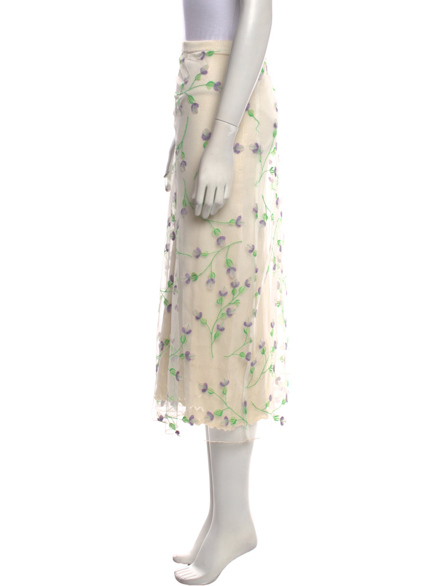 Moschino Couture Vintage Midi Length Skirt