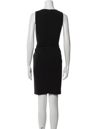 Moschino V-Neck Knee-Length Dress