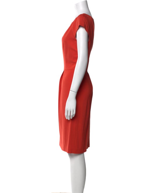 Moschino Scoop Neck Knee-Length Dress