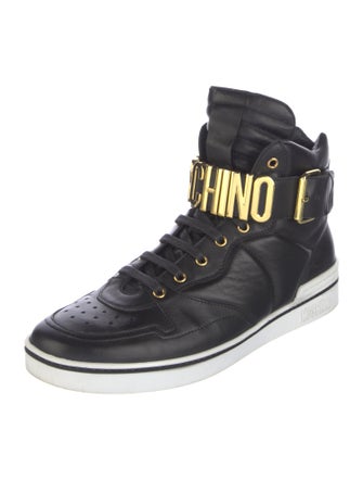 Moschino Leather Sneakers