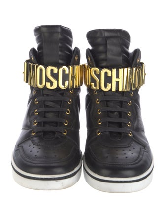 Moschino Leather Sneakers