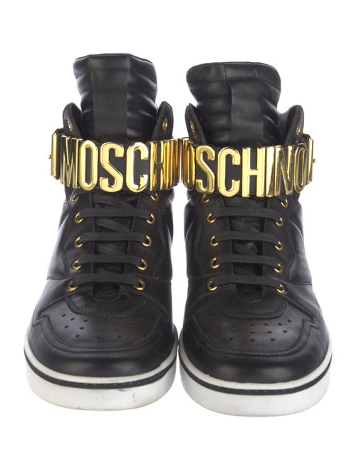 Moschino Leather Sneakers