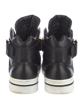 Moschino Leather Sneakers