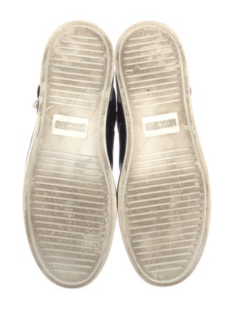 Moschino Leather Sneakers