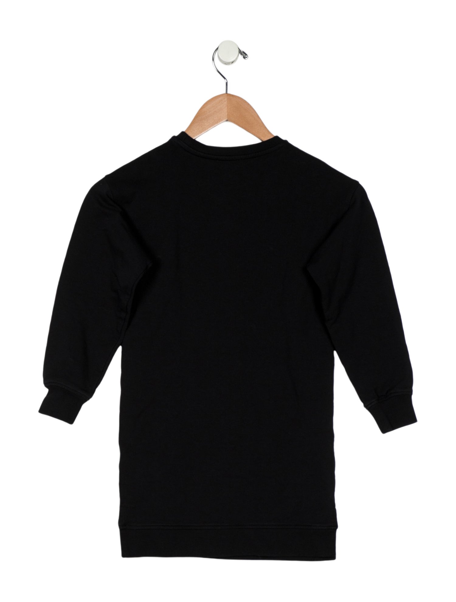 Moschino Girls' Long Sleeve Sweater Dress