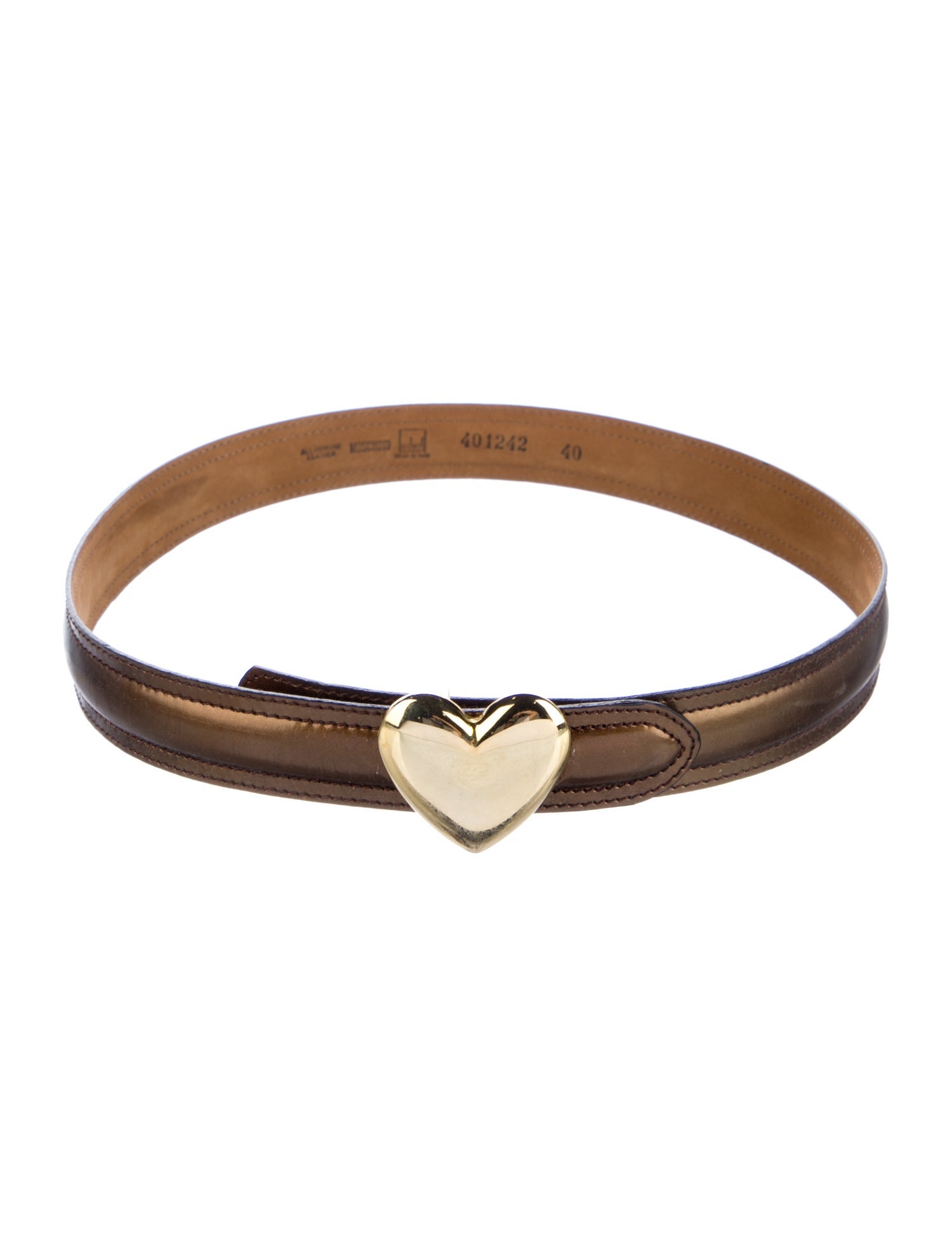 Moschino Leather Belt