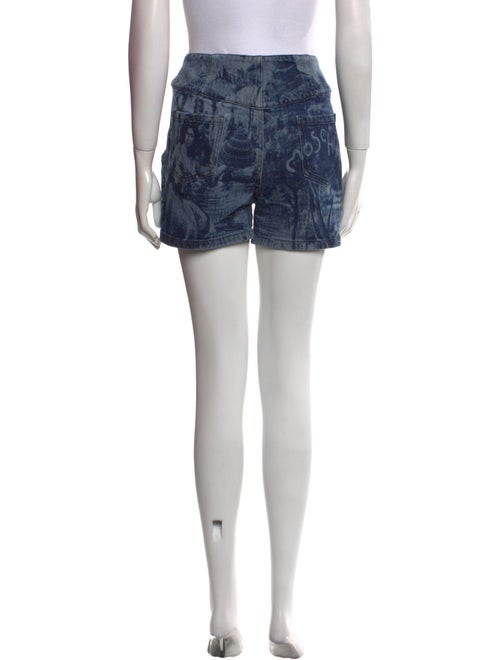 Moschino Printed Mini Shorts