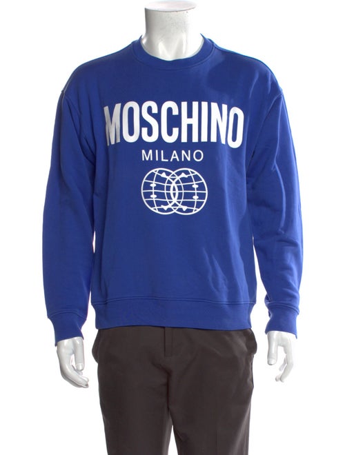 Moschino Graphic Print Crew Neck Sweatshirt