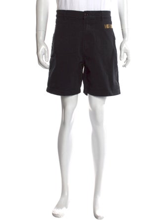 Moschino Graphic Print Flat Front Shorts