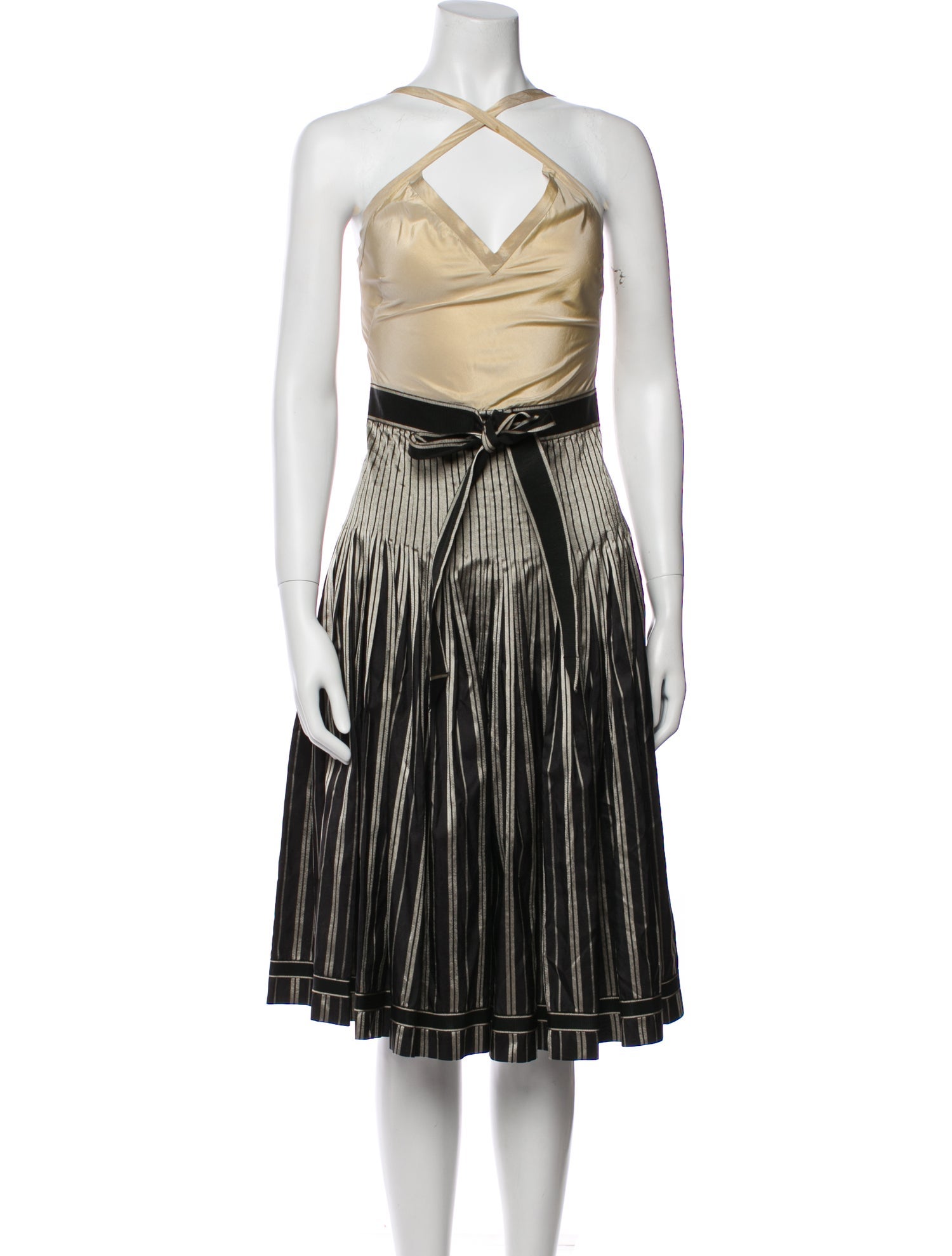 Moschino Silk Midi Length Dress