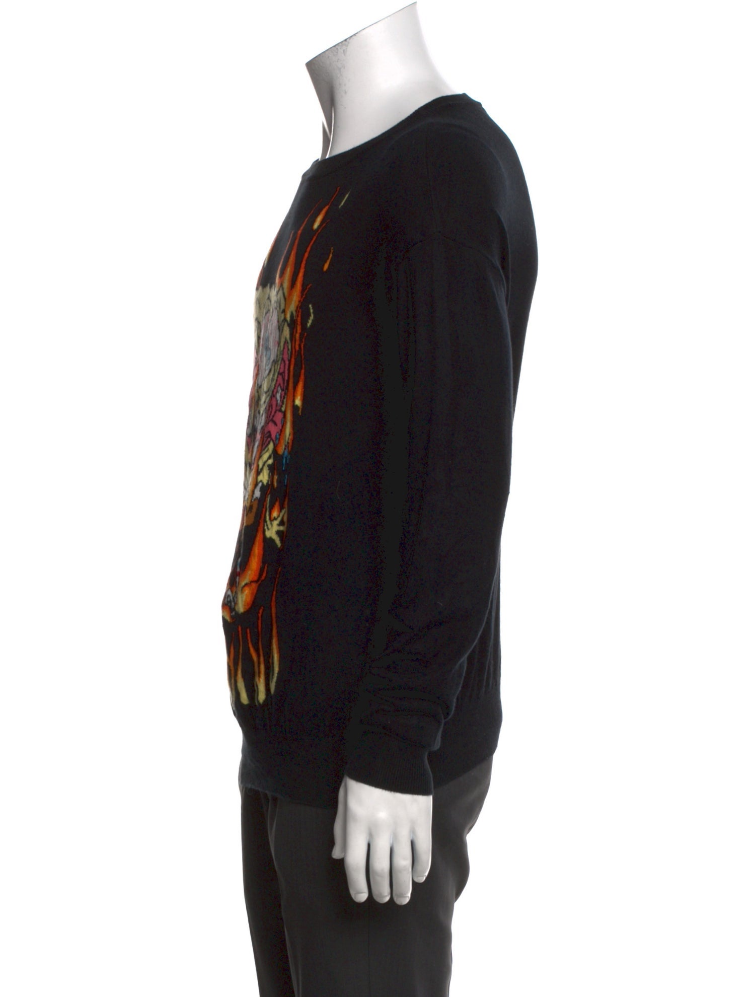 Moschino Graphic Print Crew Neck Pullover