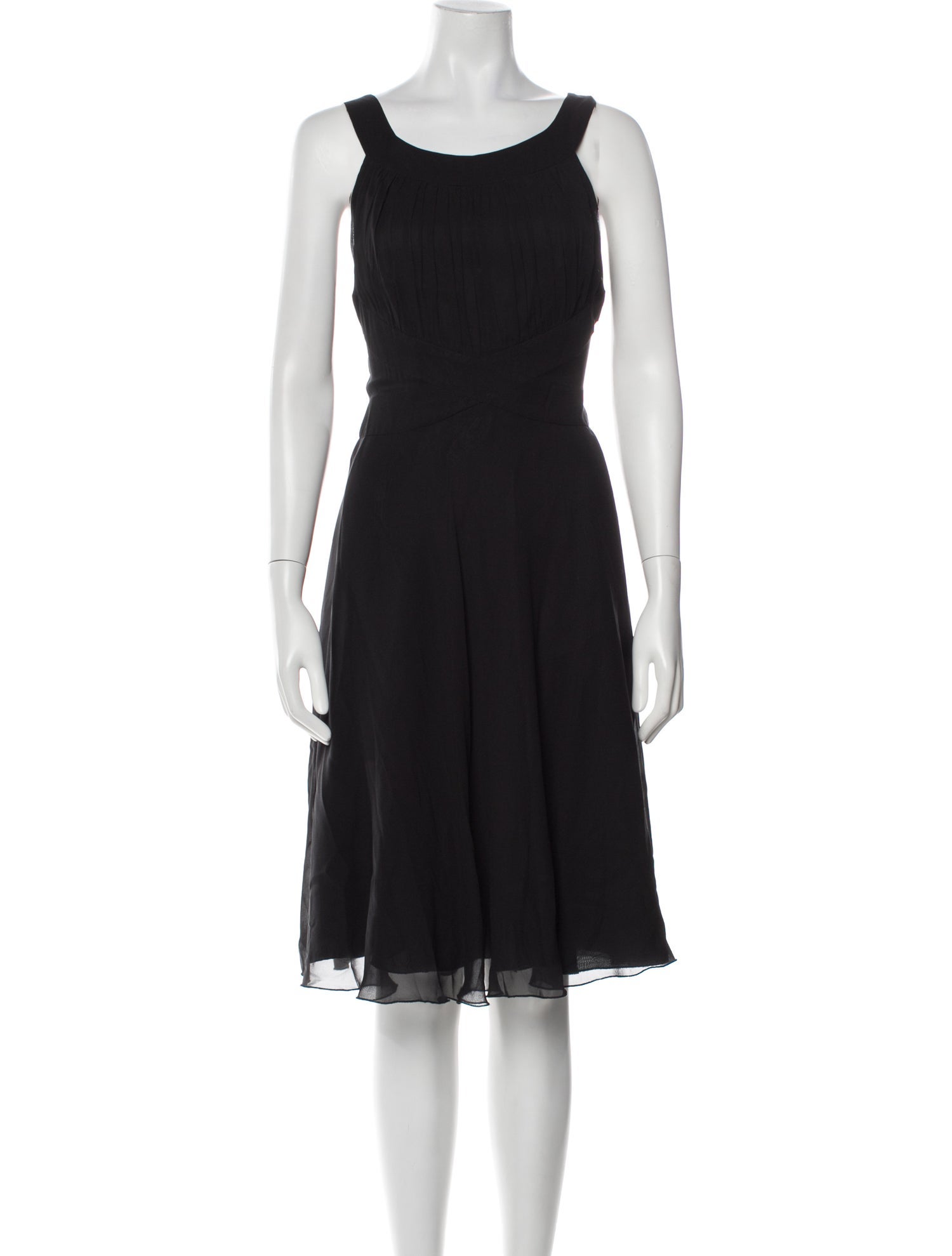 Moschino Cheap and Chic Silk Knee-Length Dress