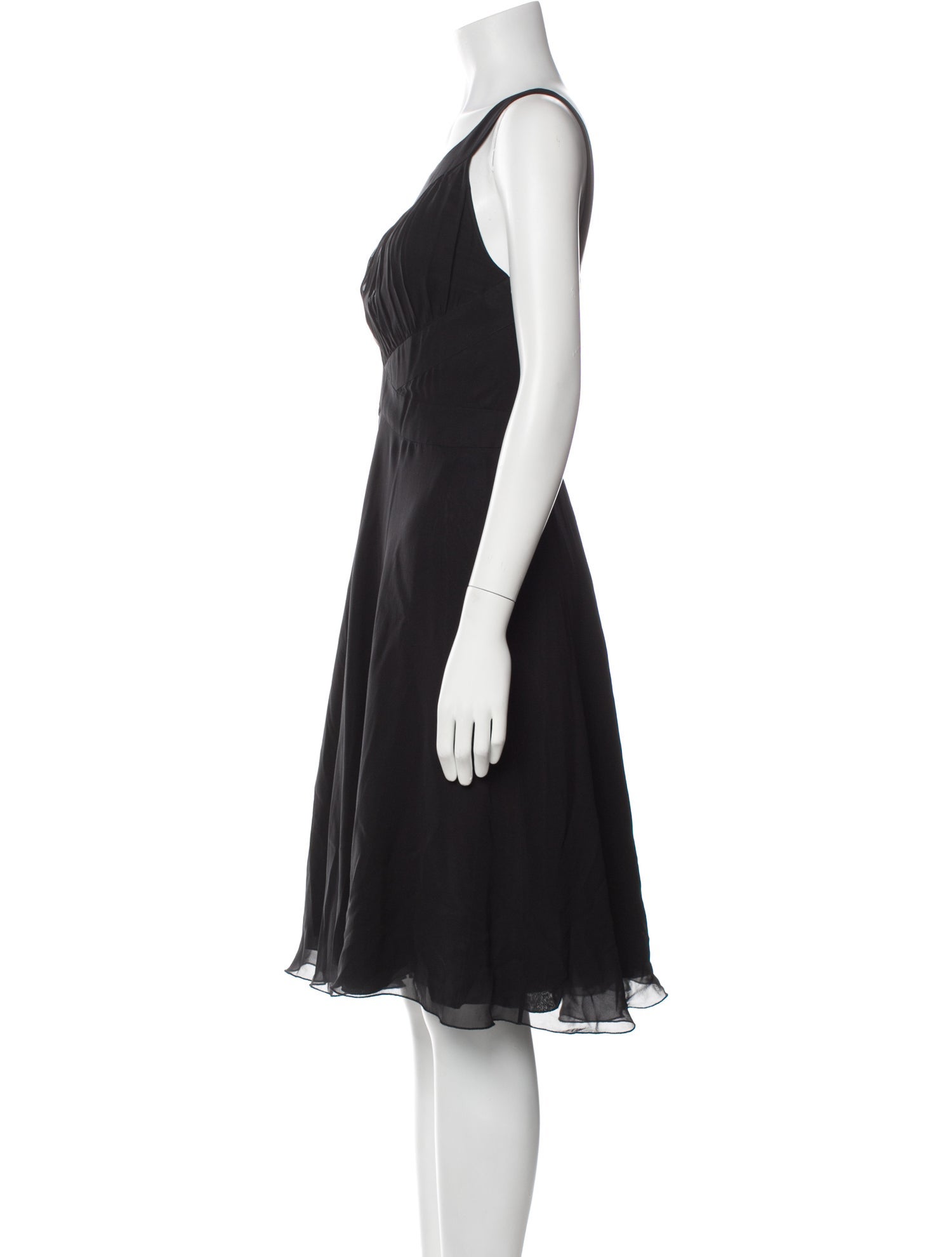 Moschino Cheap and Chic Silk Knee-Length Dress