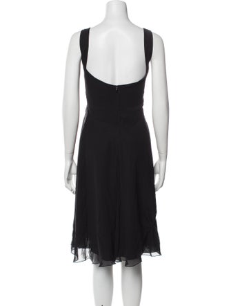 Moschino Cheap and Chic Silk Knee-Length Dress