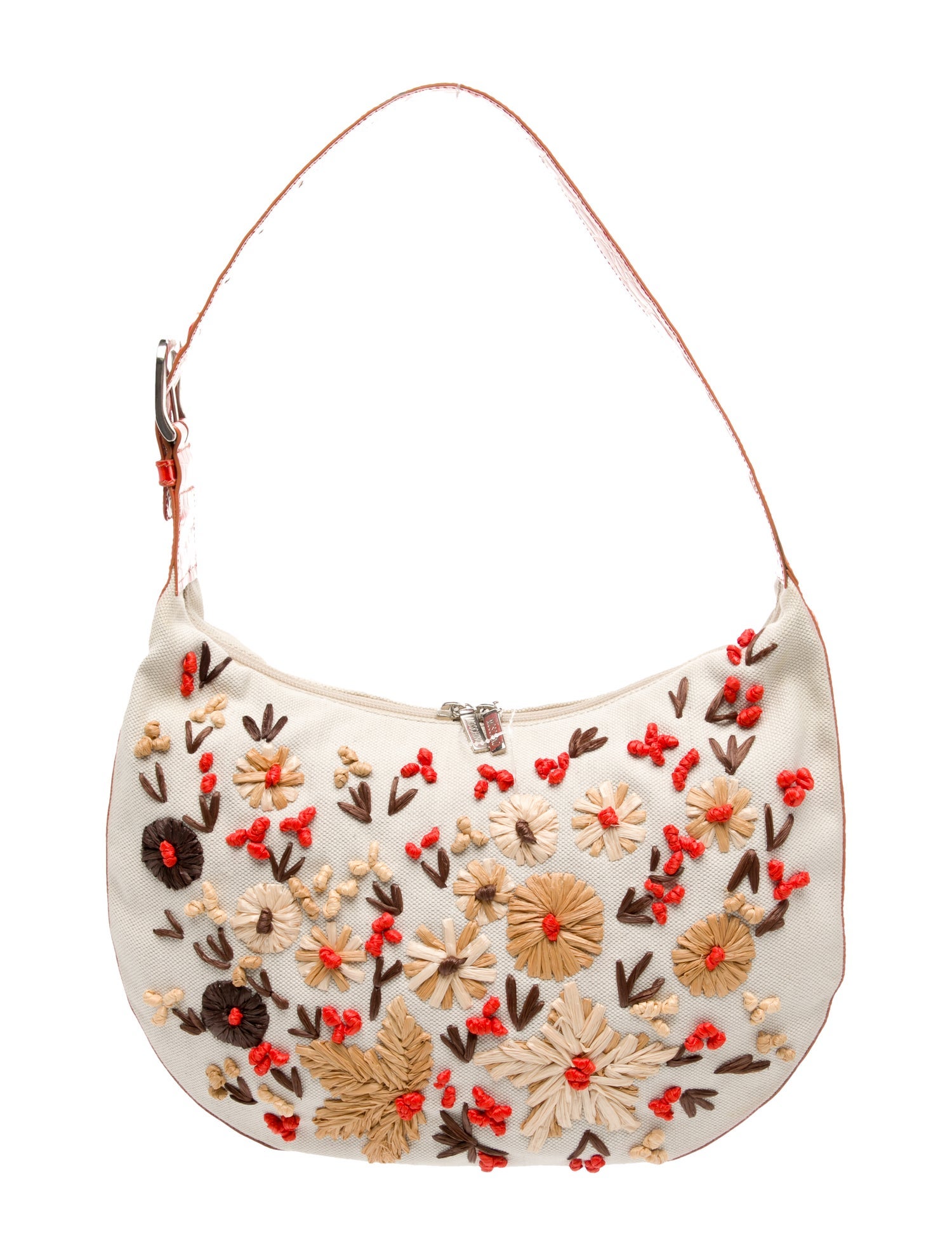 Moschino Canvas Shoulder Bag