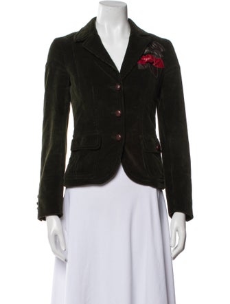 Moschino Cheap and Chic Plaid Print Blazer