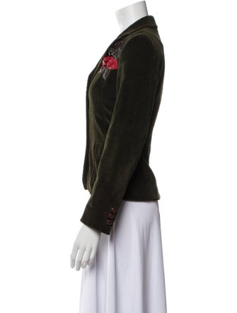 Moschino Cheap and Chic Plaid Print Blazer