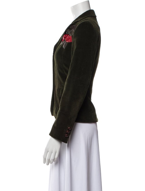 Moschino Cheap and Chic Plaid Print Blazer