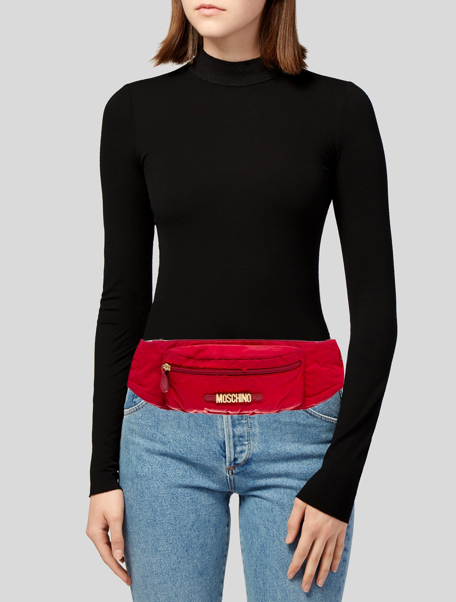 Moschino Nylon Belt Bag Vintage