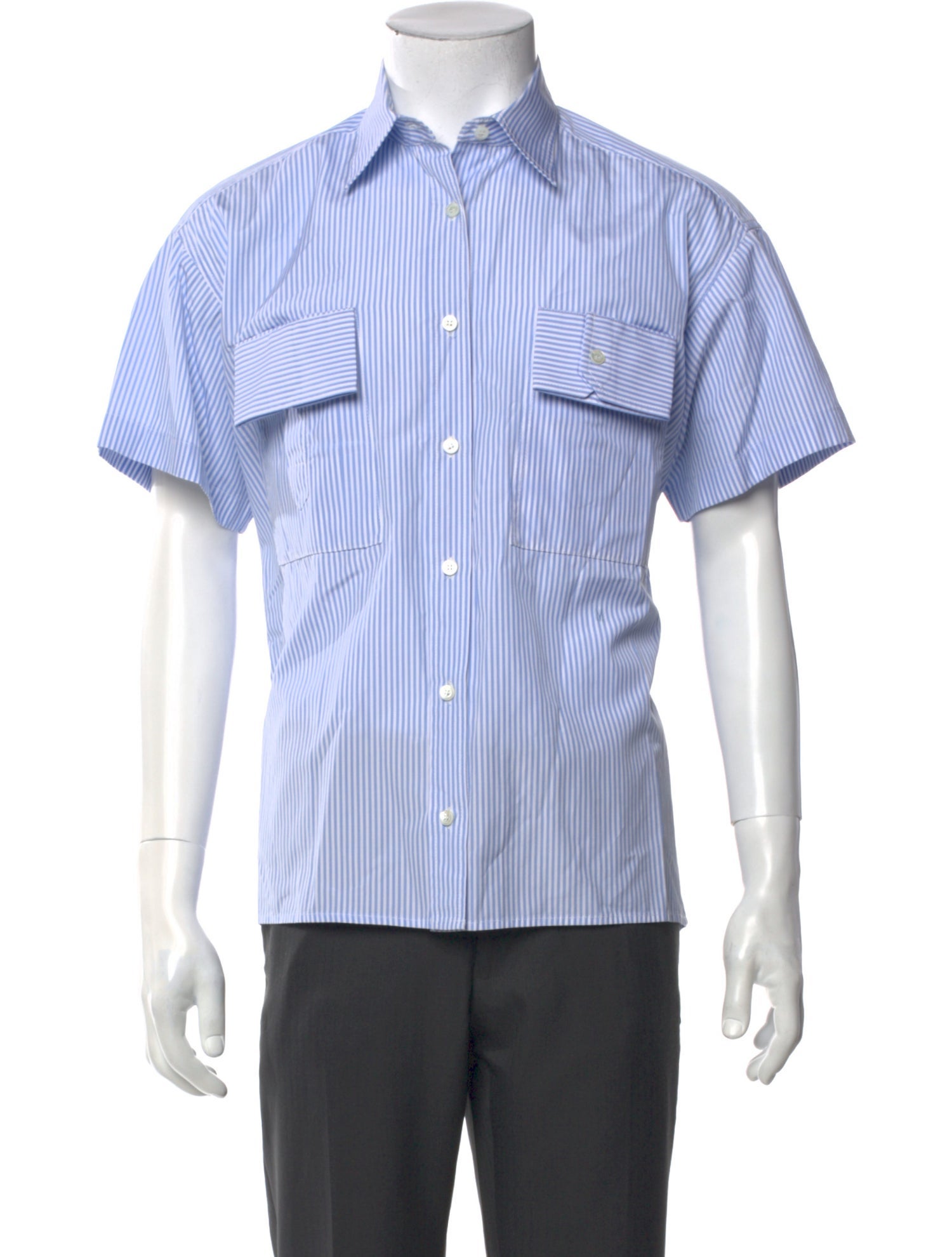 Moschino Striped Short Sleeve Shirt