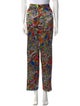 Moschino Printed Straight Leg Pants