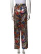 Moschino Printed Straight Leg Pants