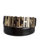 Moschino Leather Waist Belt