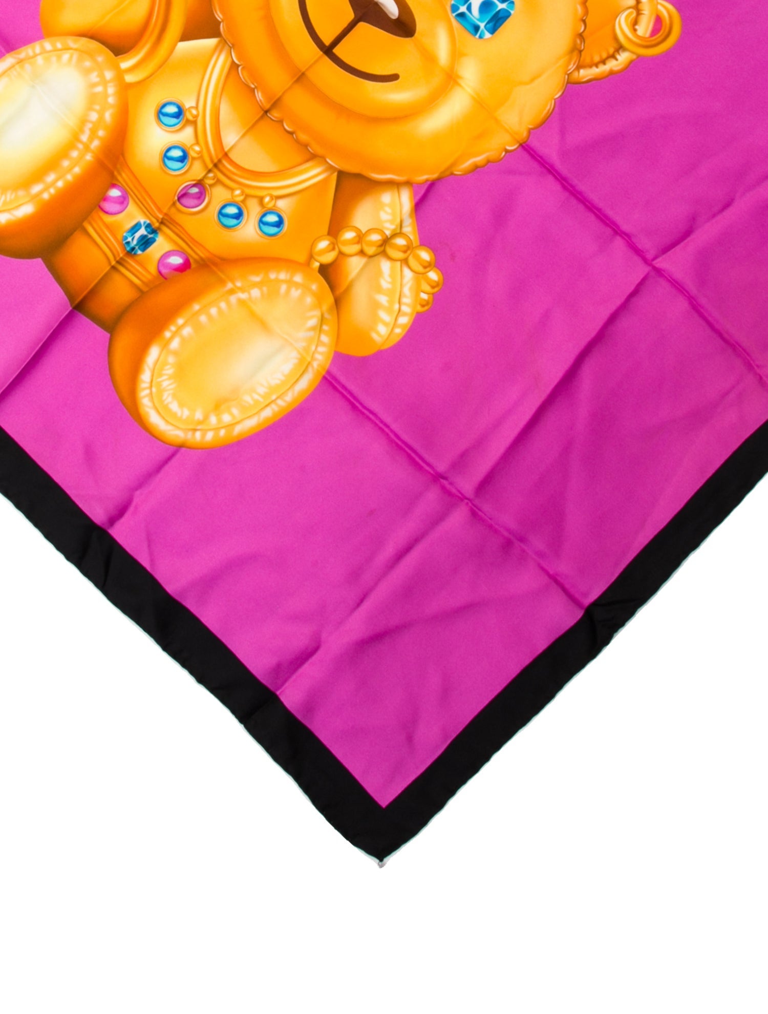 Moschino Silk Printed Scarf