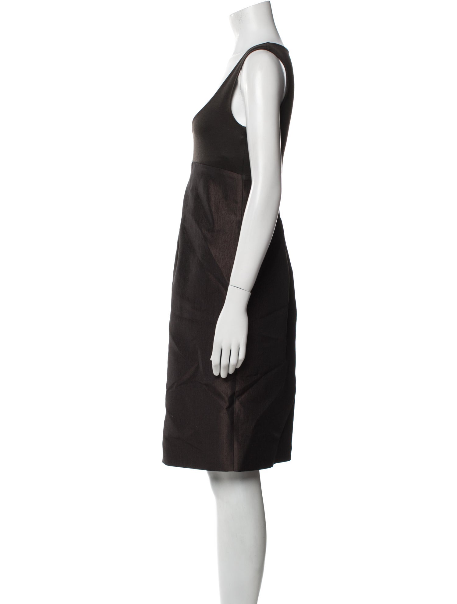 Moschino Silk Knee-Length Dress