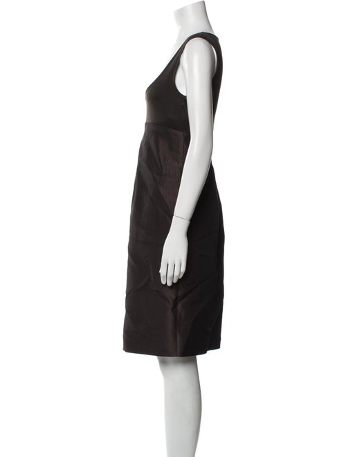 Moschino Silk Knee-Length Dress