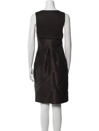 Moschino Silk Knee-Length Dress