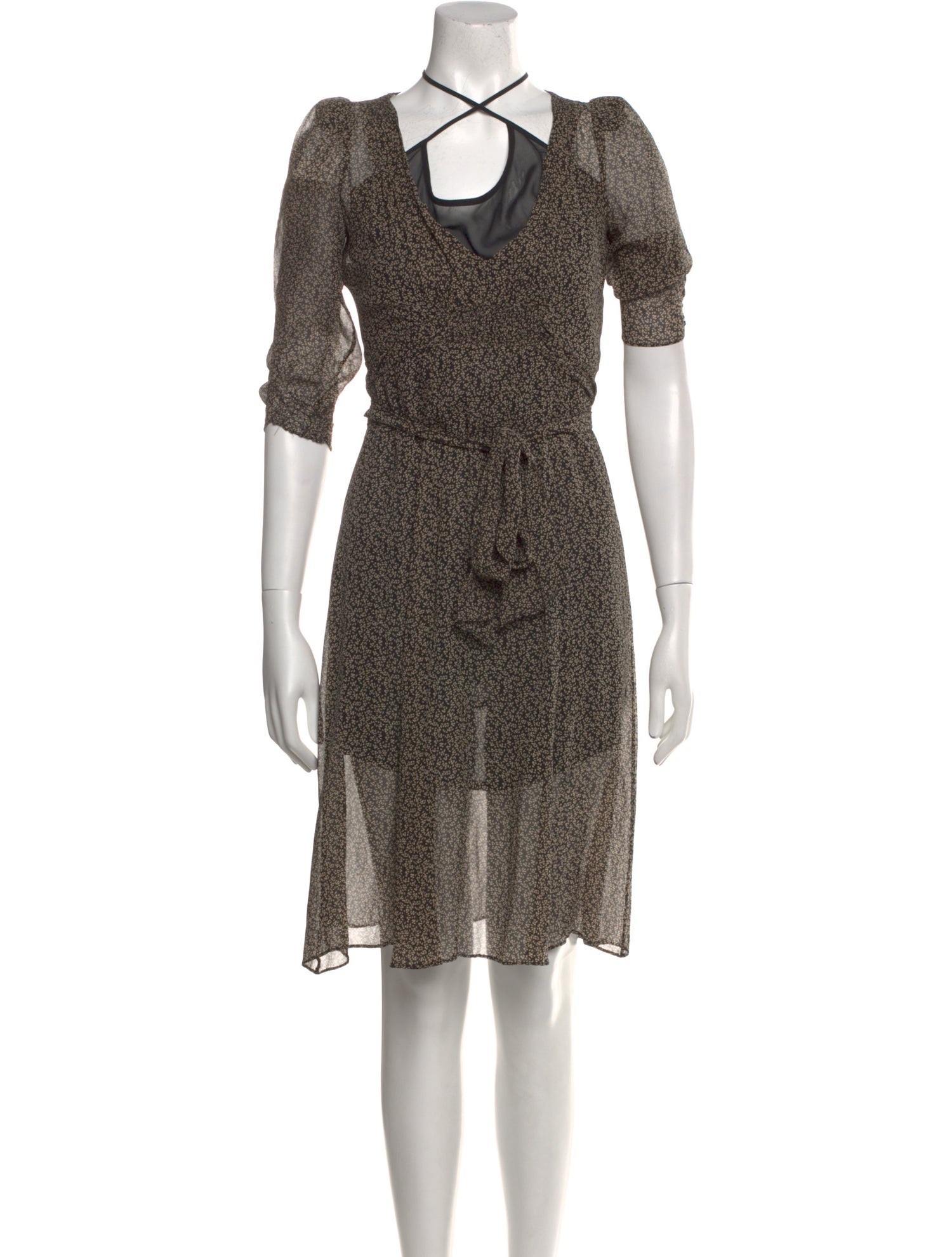 Moschino Silk Mini Dress