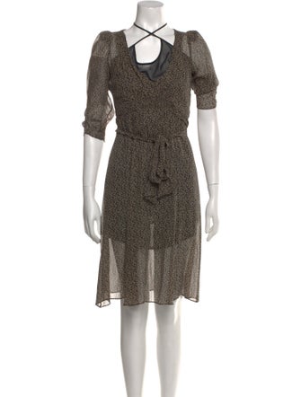 Moschino Silk Mini Dress