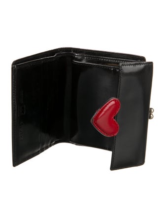 Moschino Leather Printed Wallet