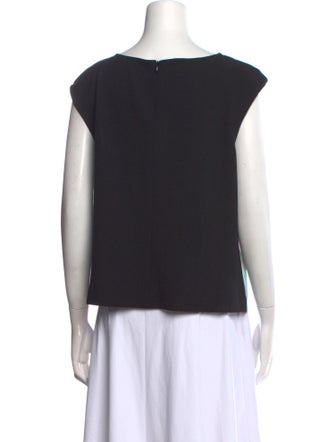 Moschino Printed Bateau Neckline T-Shirt