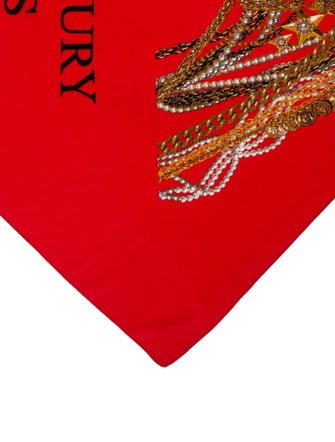 Moschino Printed Scarf
