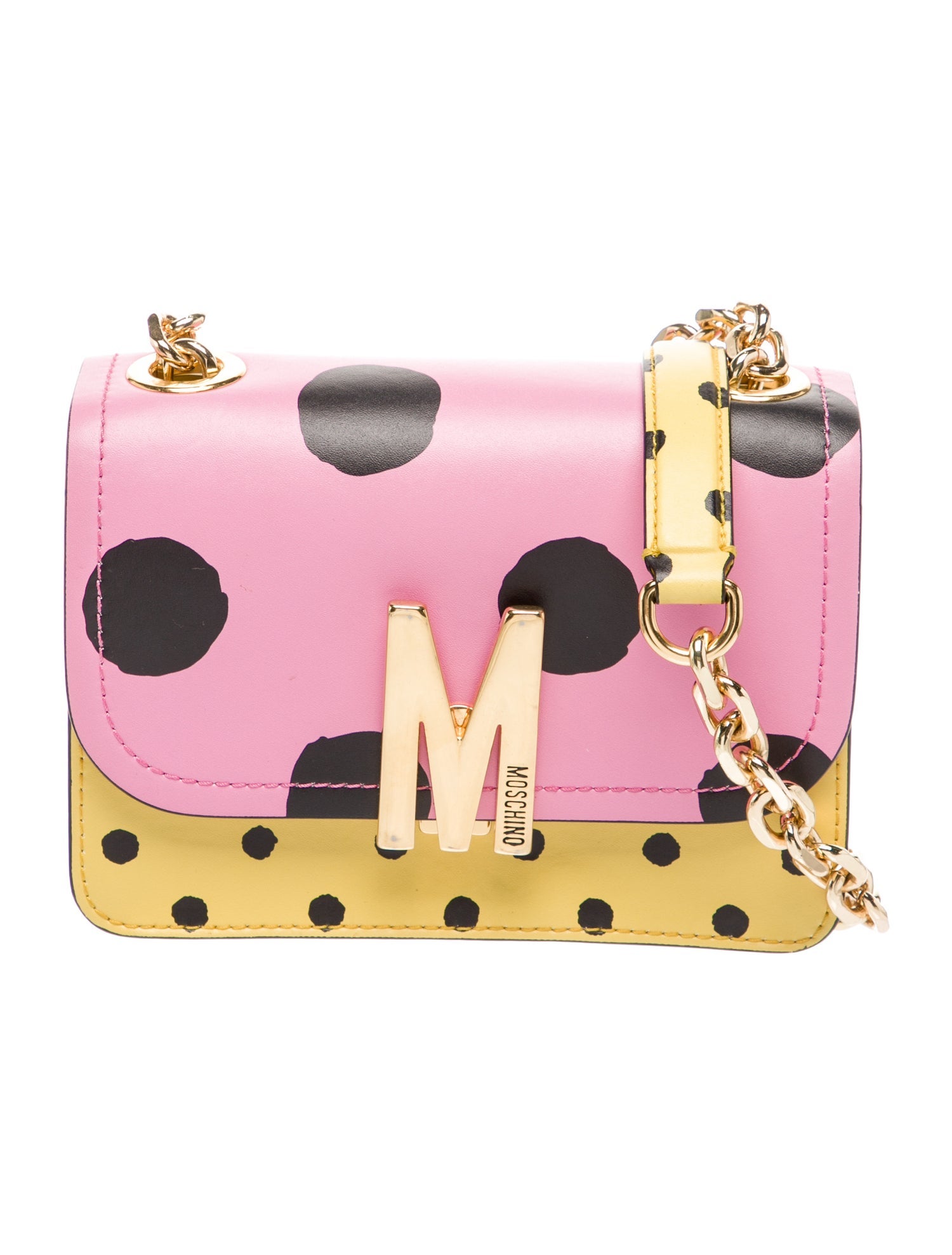 Moschino Leather Shoulder Bag