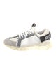 Moschino Mesh Colorblock Pattern Sneakers