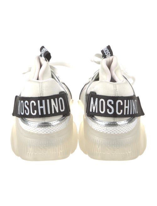 Moschino Mesh Colorblock Pattern Sneakers