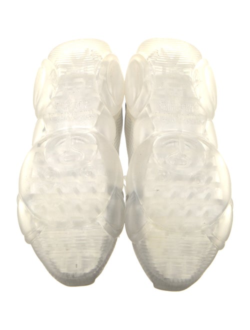 Moschino Mesh Colorblock Pattern Sneakers