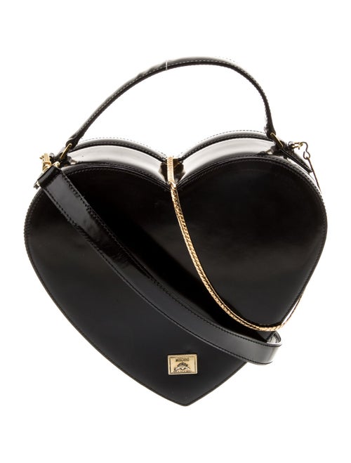 Moschino Patent Leather Shoulder Bag