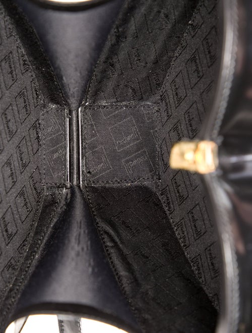 Moschino Patent Leather Shoulder Bag