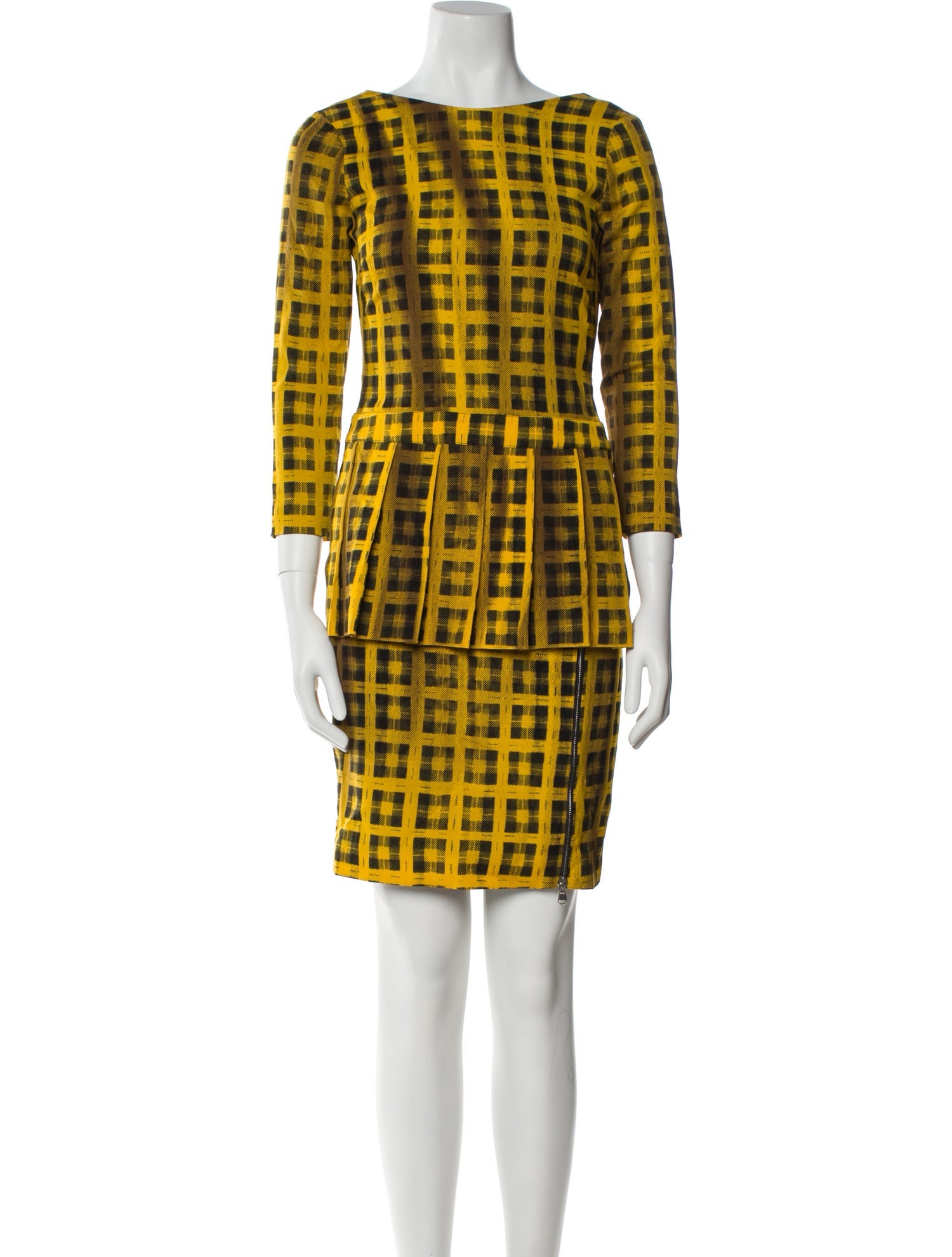 Moschino Couture Wool Mini Dress