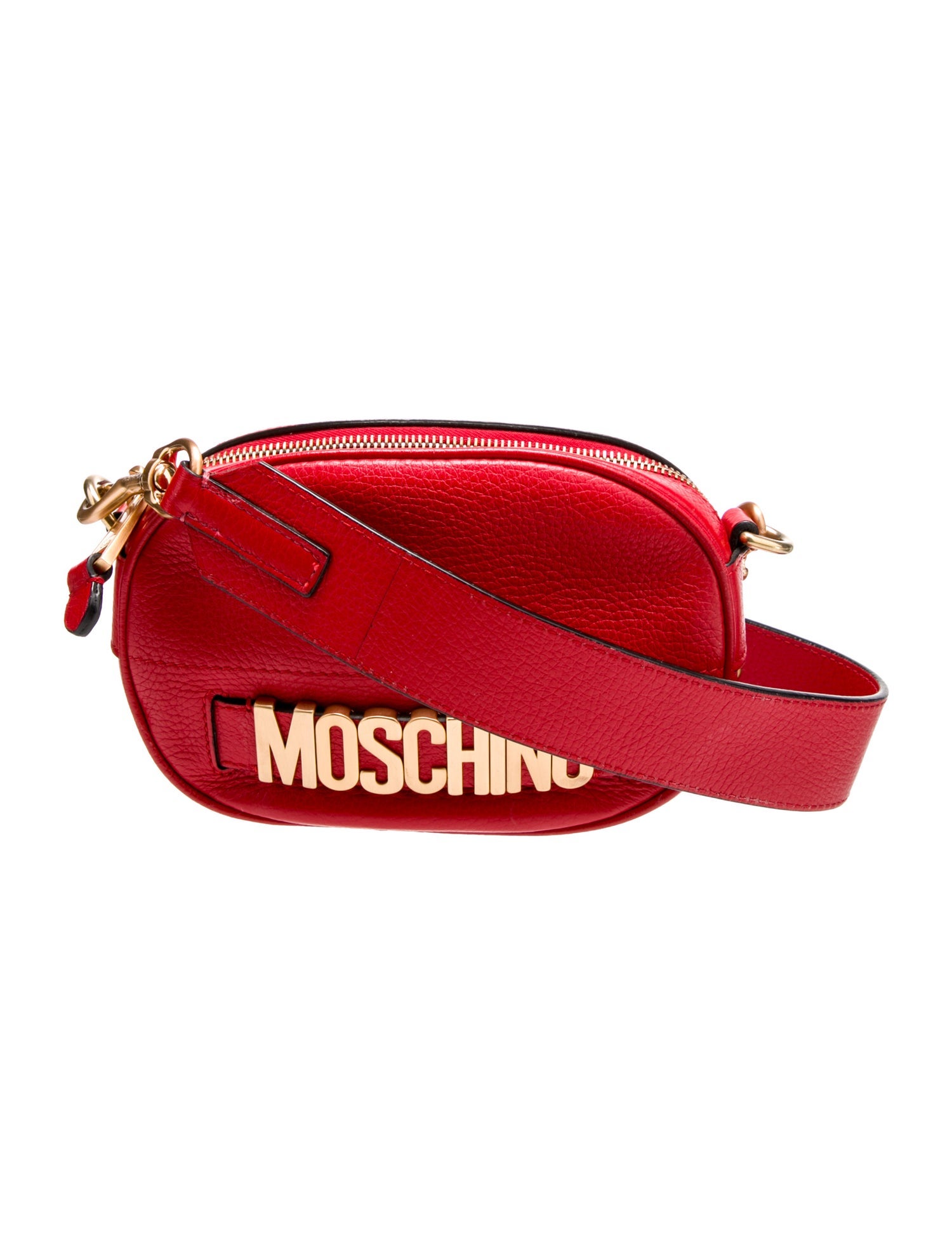 Moschino Leather Crossbody Bag