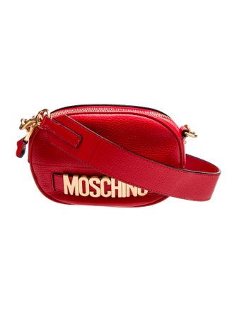 Moschino Leather Crossbody Bag